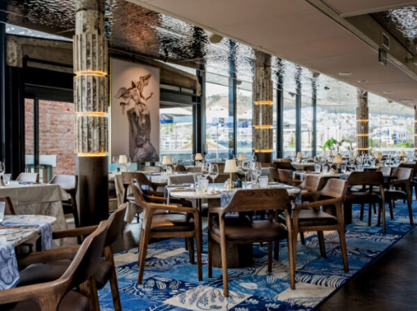 Marble Cape Town restaurant interior.